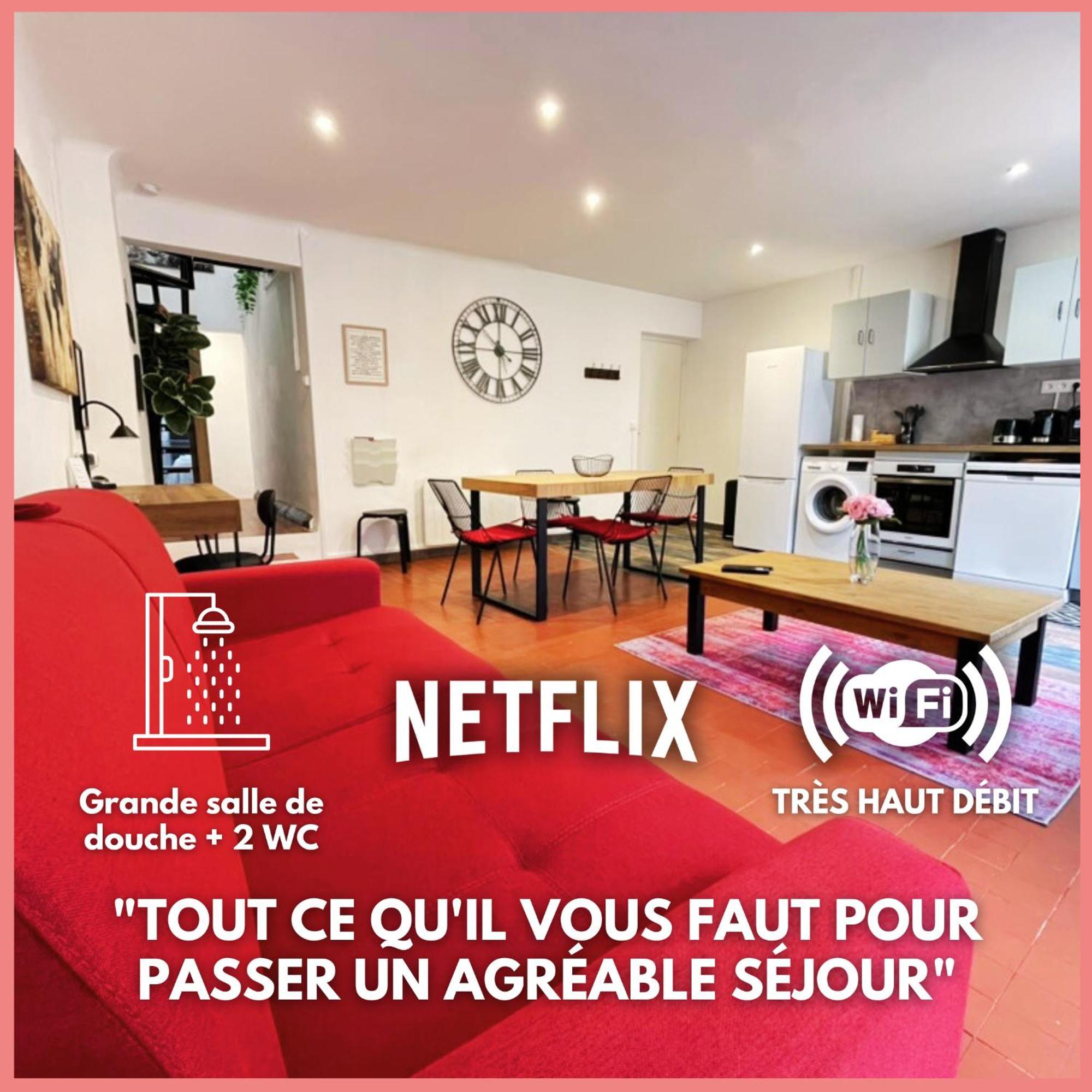 Spacieux Appartement T4 / 70 M2 8 Personnes Aix-en-Provence Buitenkant foto